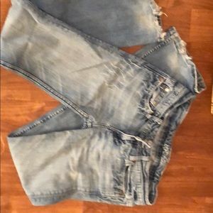 Distressed Miss me jeans size 28